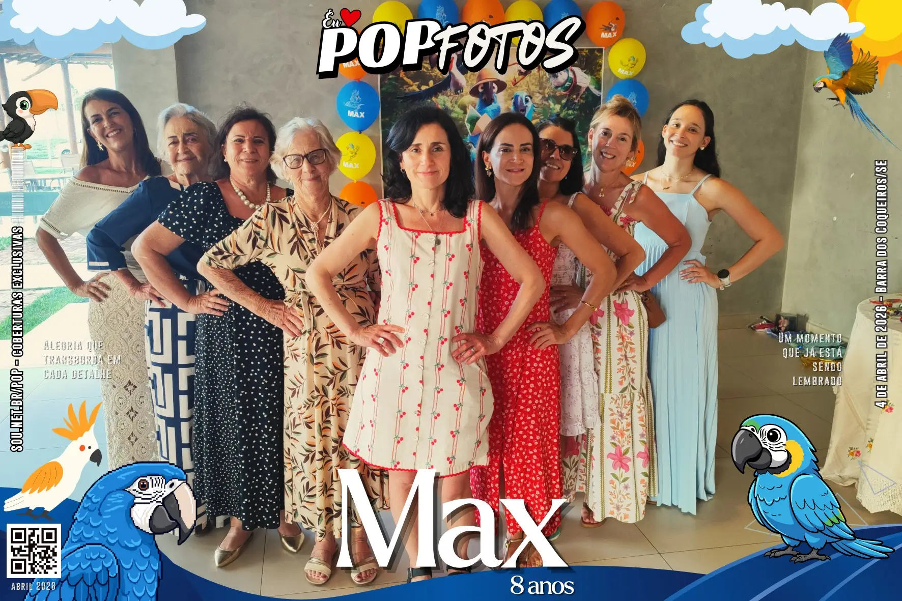 Max 8 anos